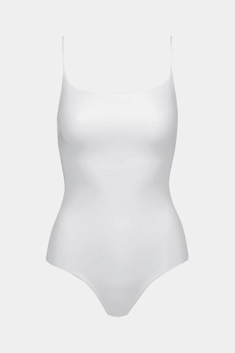 Faux Leather Cami Bodysuit