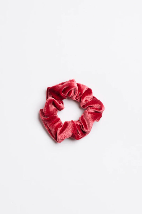 Mini Scrunchies - Velvet, Cotton, and Leather
