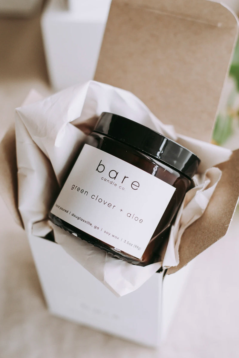 Green Clover + Aloe Candle