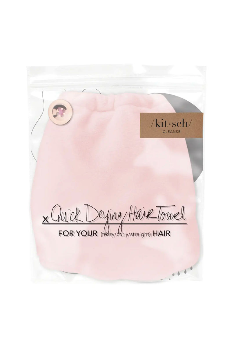 Microfiber Hair Towel (Assorted Colors & Prints)