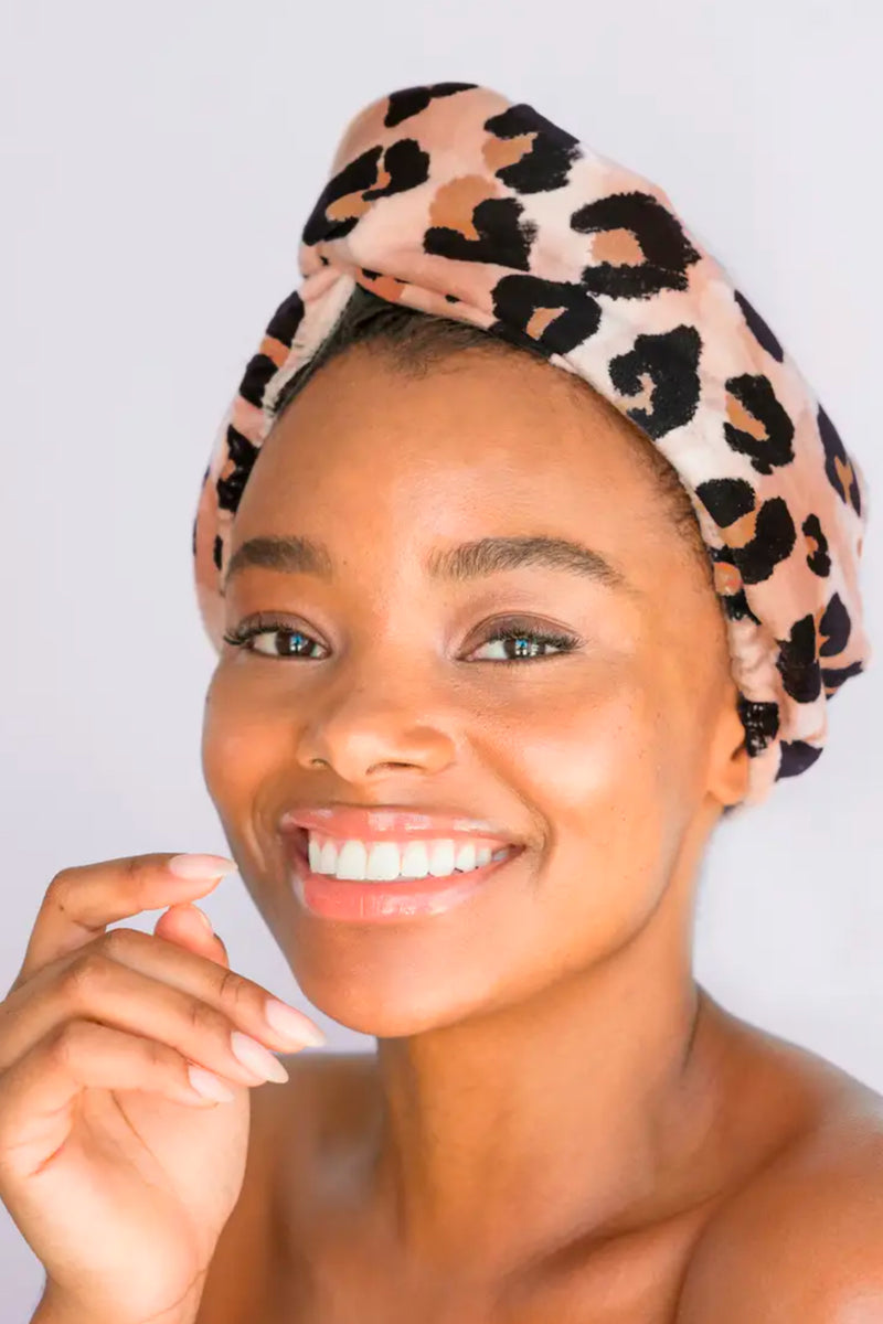 Microfiber Hair Towel (Assorted Colors & Prints)