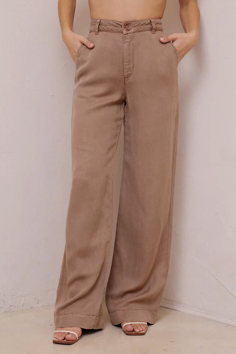 Harper Linen High Waist Pant