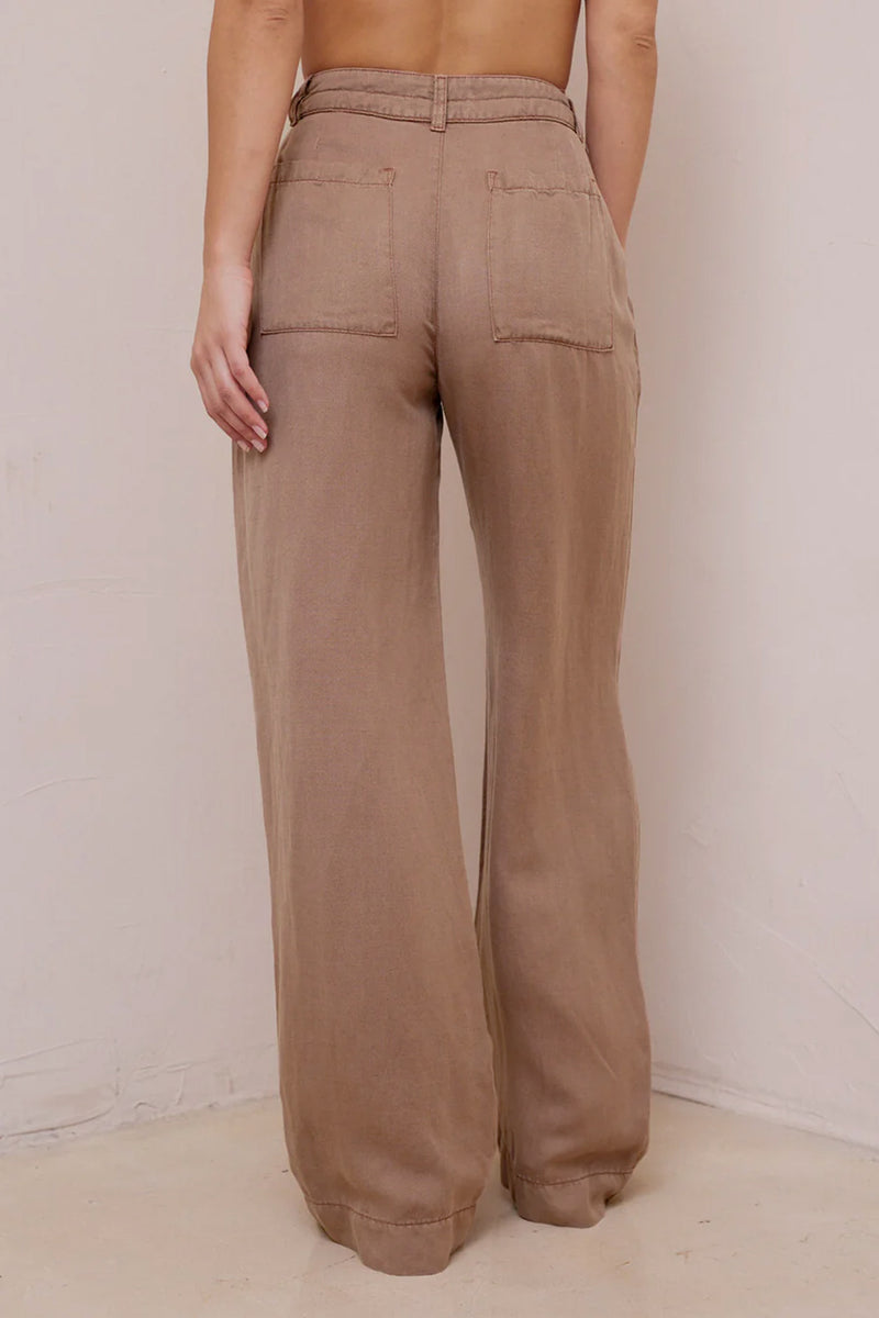 Harper Linen High Waist Pant