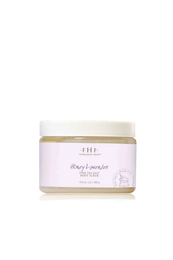 Honey Lavender Fine Sea Salt Body Scrub
