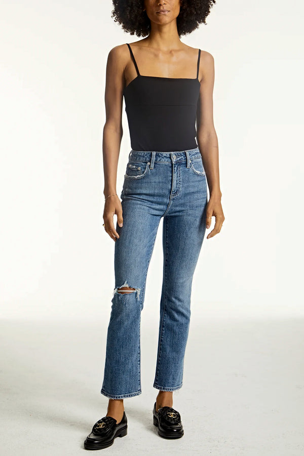 Lennon High Rise Cropped Boot