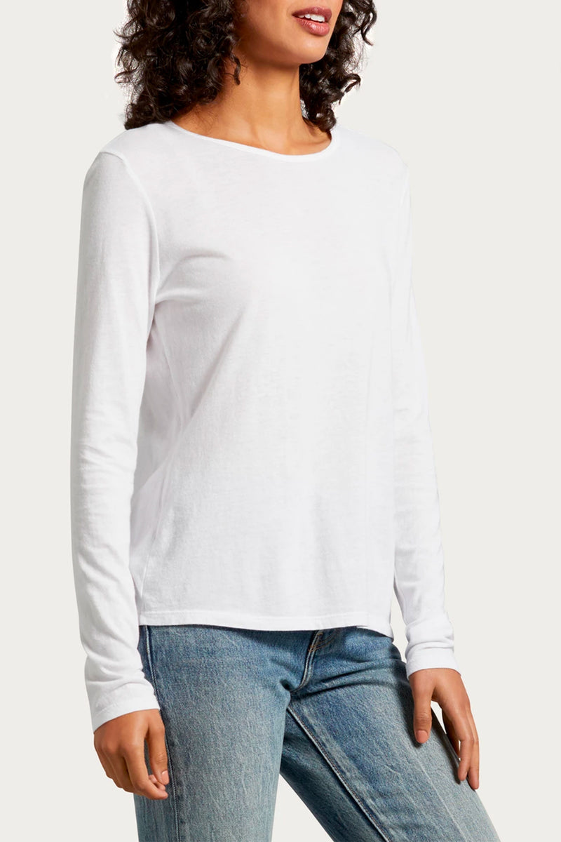 Leslie Long Sleeve Crewneck Tee
