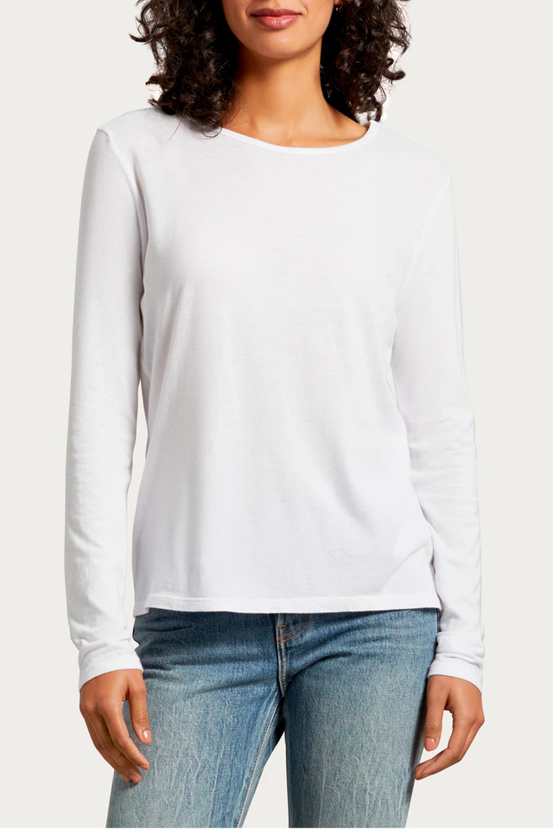 Leslie Long Sleeve Crewneck Tee