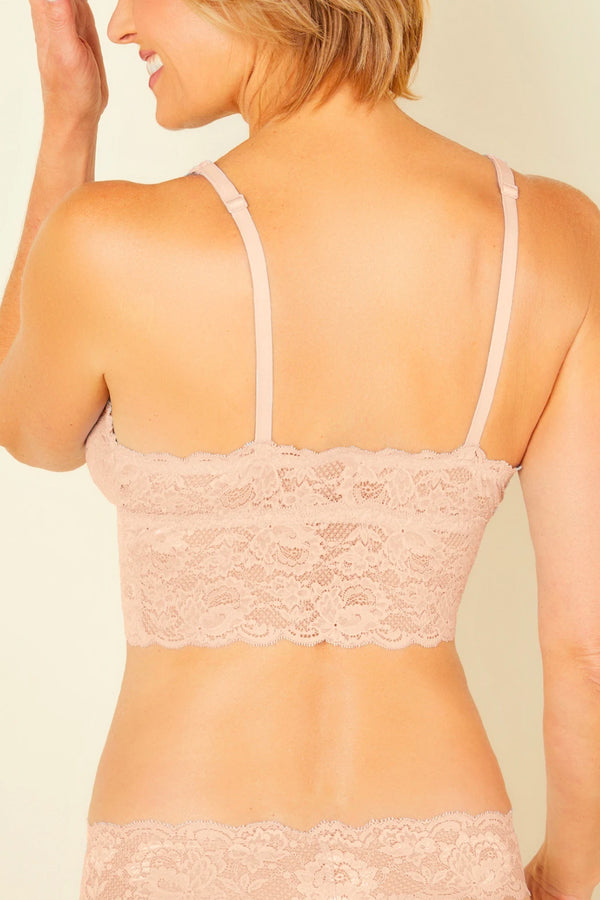 Never Say Never Plungie Longline Bralette
