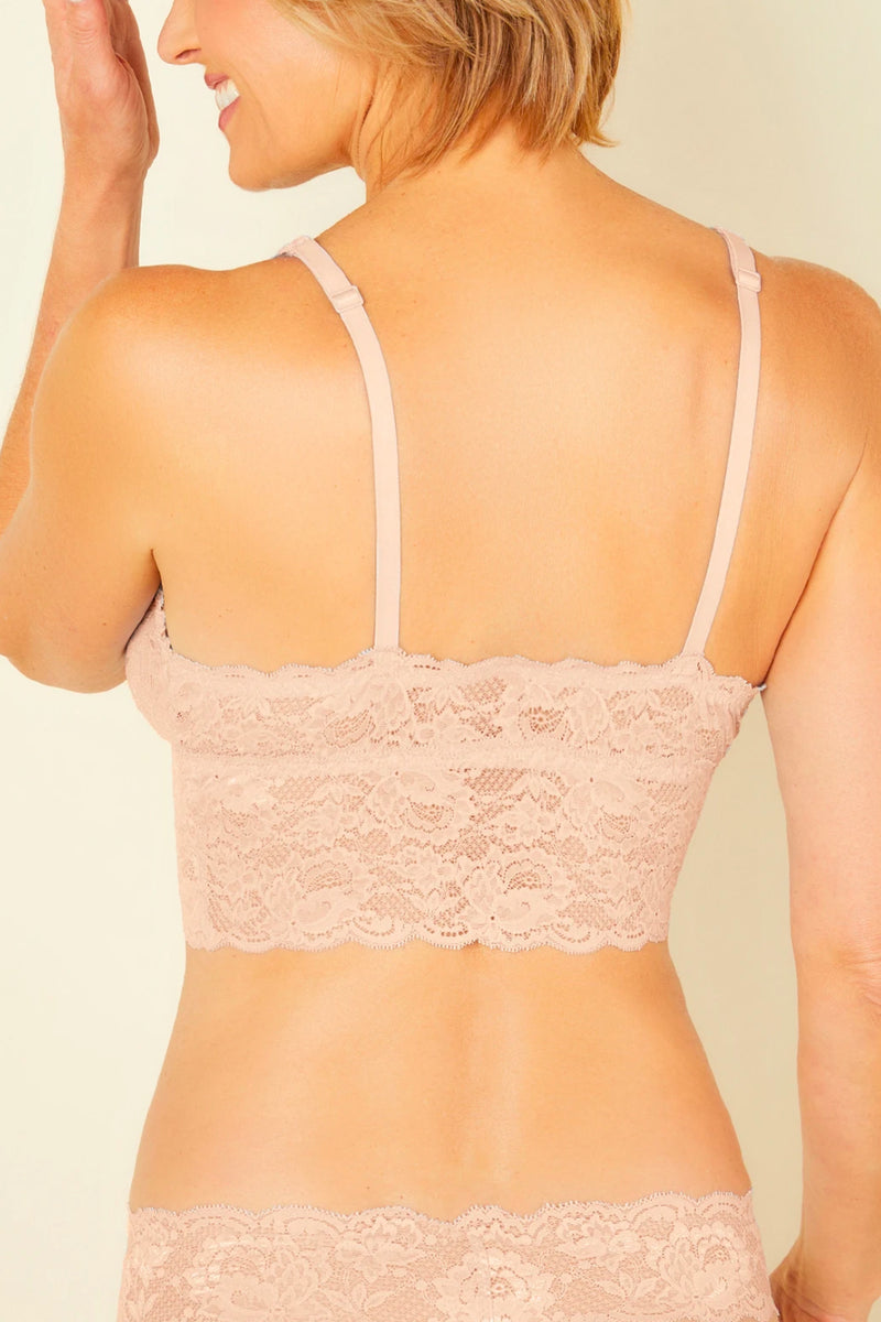 Never Say Never Plungie Longline Bralette