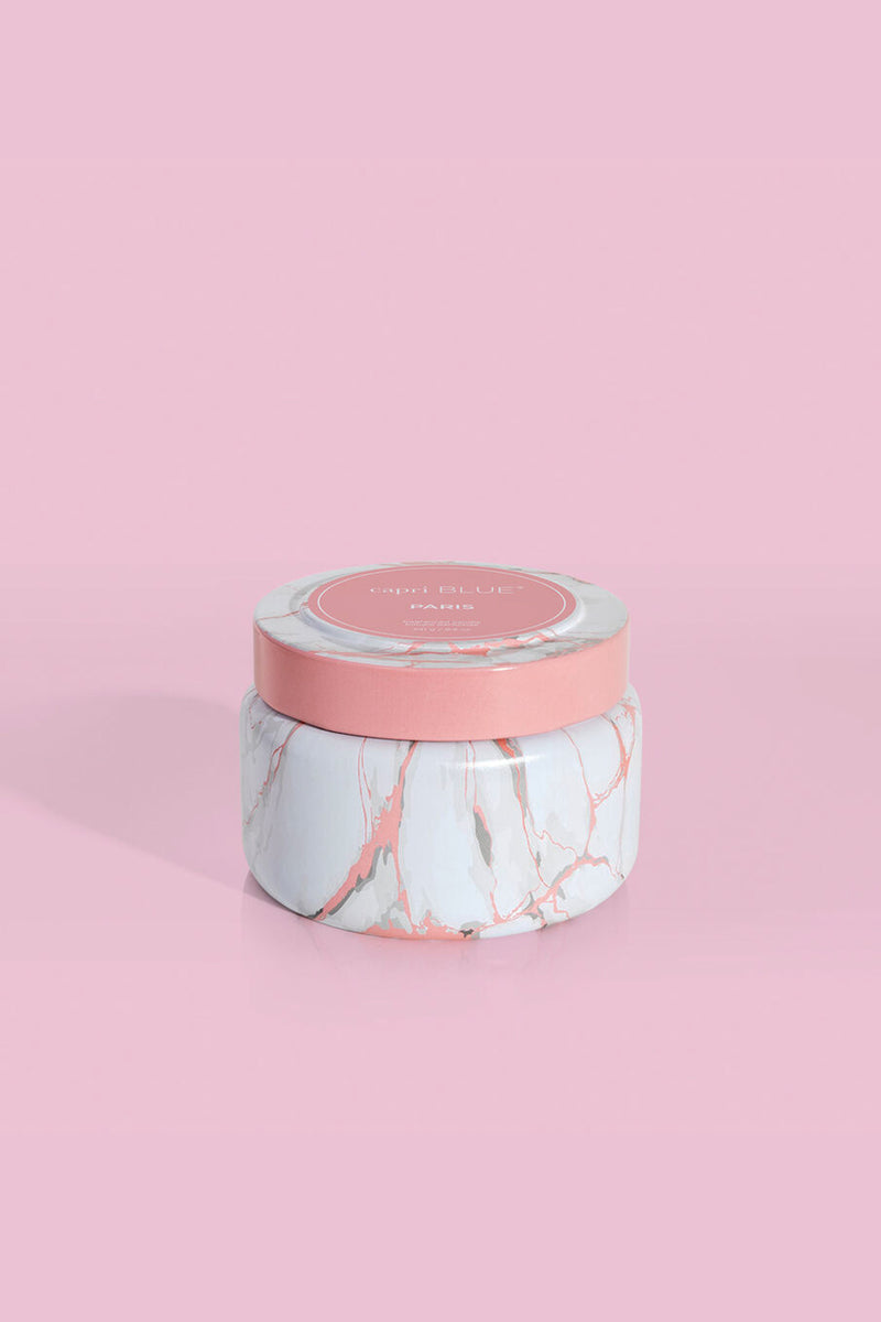 Modern Marble Travel Tin Candles