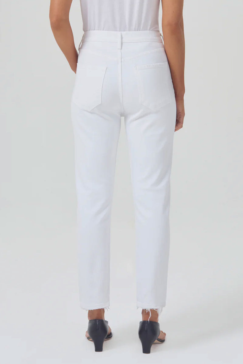 Riley High Rise Straight Crop