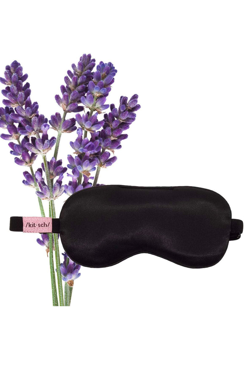 Weighted Satin Eye Mask - Lavender