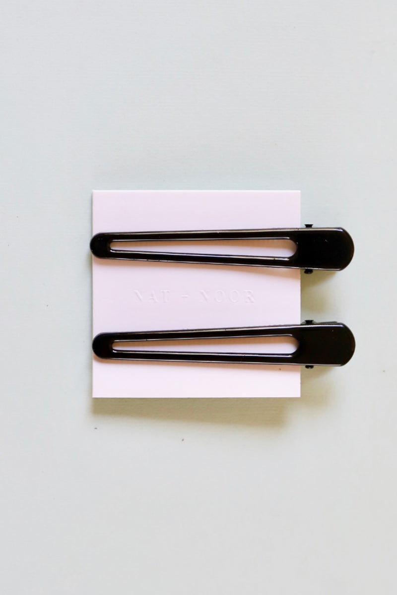 Triangle Hair Clip Duo - Assorted Colors
