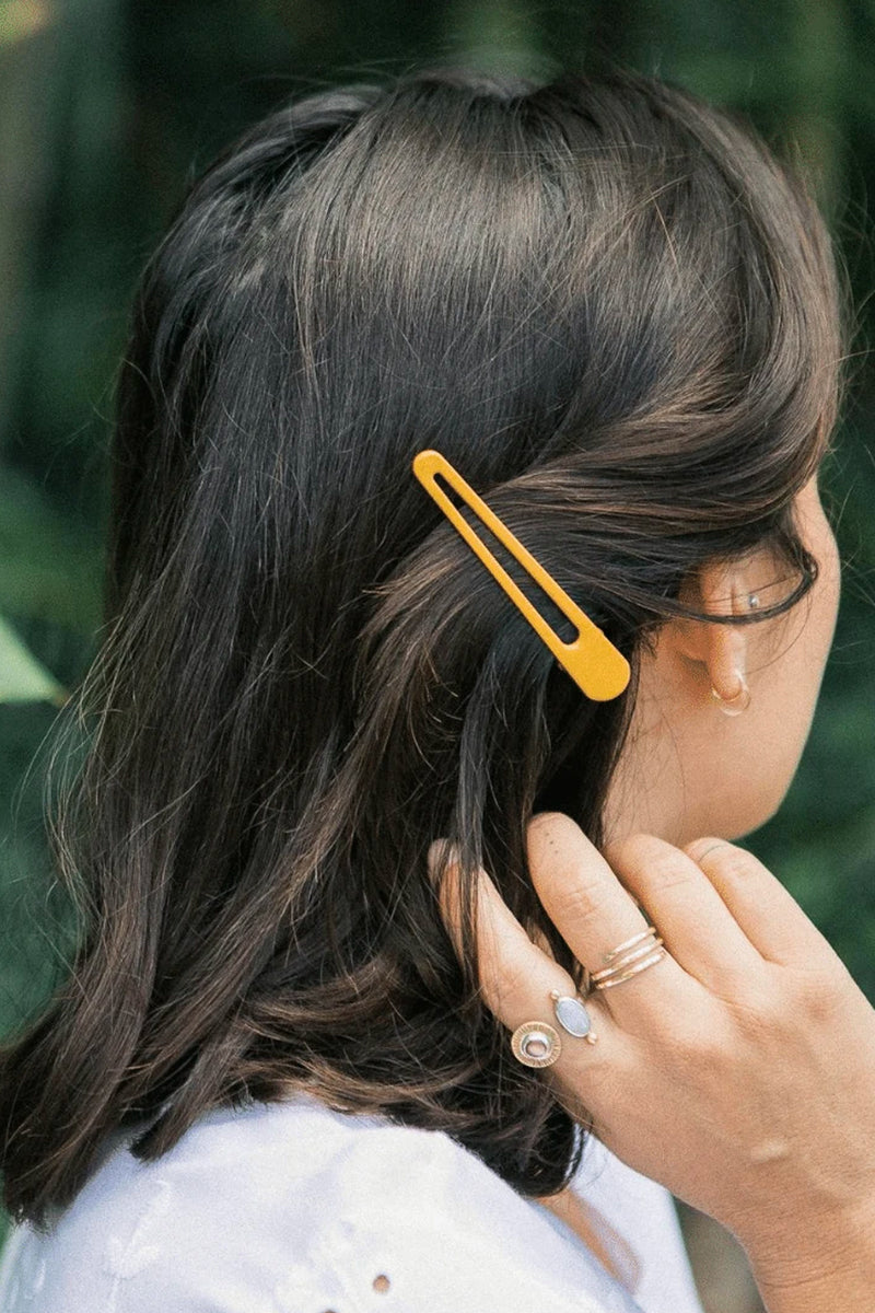Triangle Hair Clip Duo - Assorted Colors
