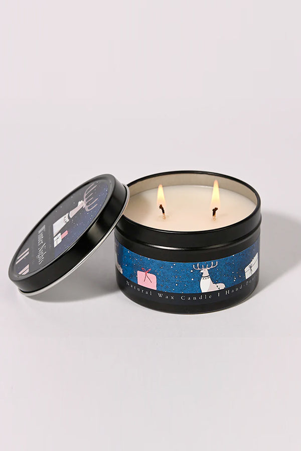 Winter Nights: Holiday Candle Tin